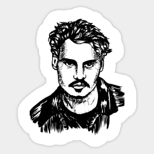 The Depp Sticker